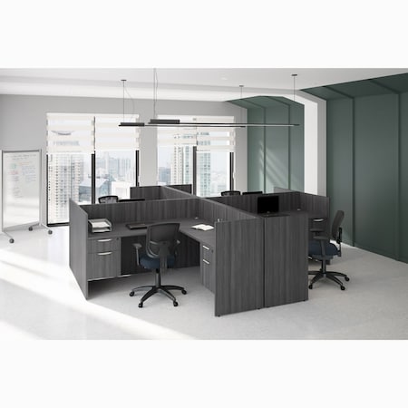 Officesource 40.50'' H, Coastal Gray, 142.00'' W X OSTYP148CG